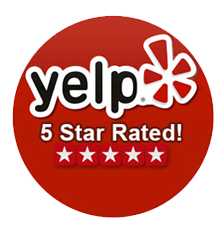 5 Star Rated on Yelp